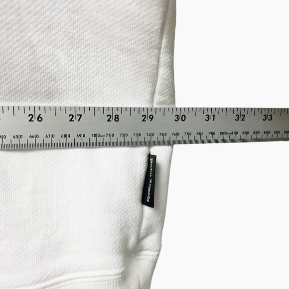 PALM ANGELS Miami Logo Sweatshirt in White Size XXL - Picture 13 of 14